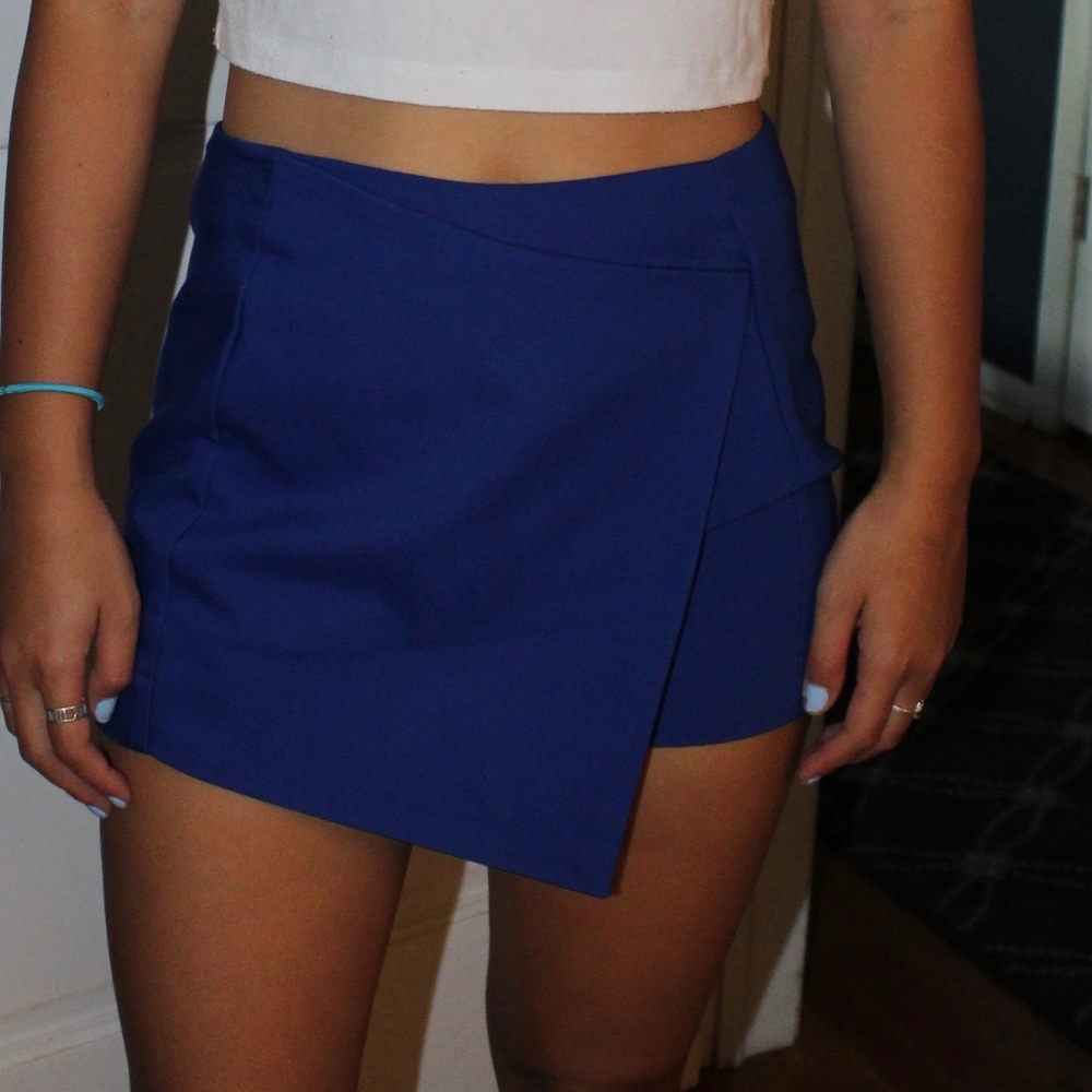 Royal Blue Skort